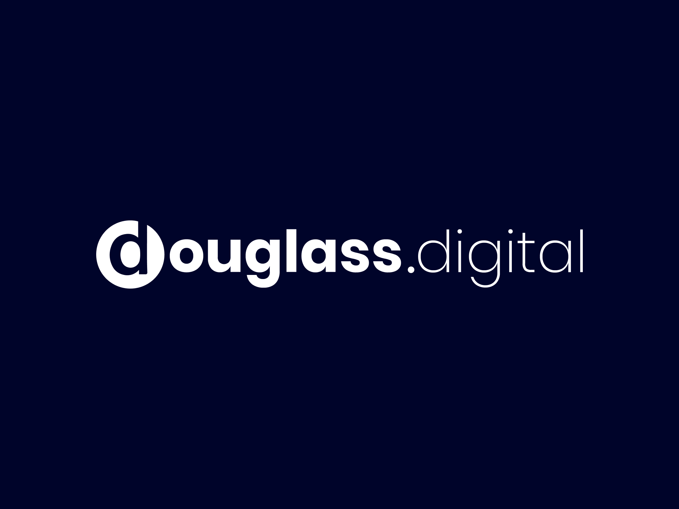 Douglass Digital Biotechnology Website Design Agency for Website Navigation Logo