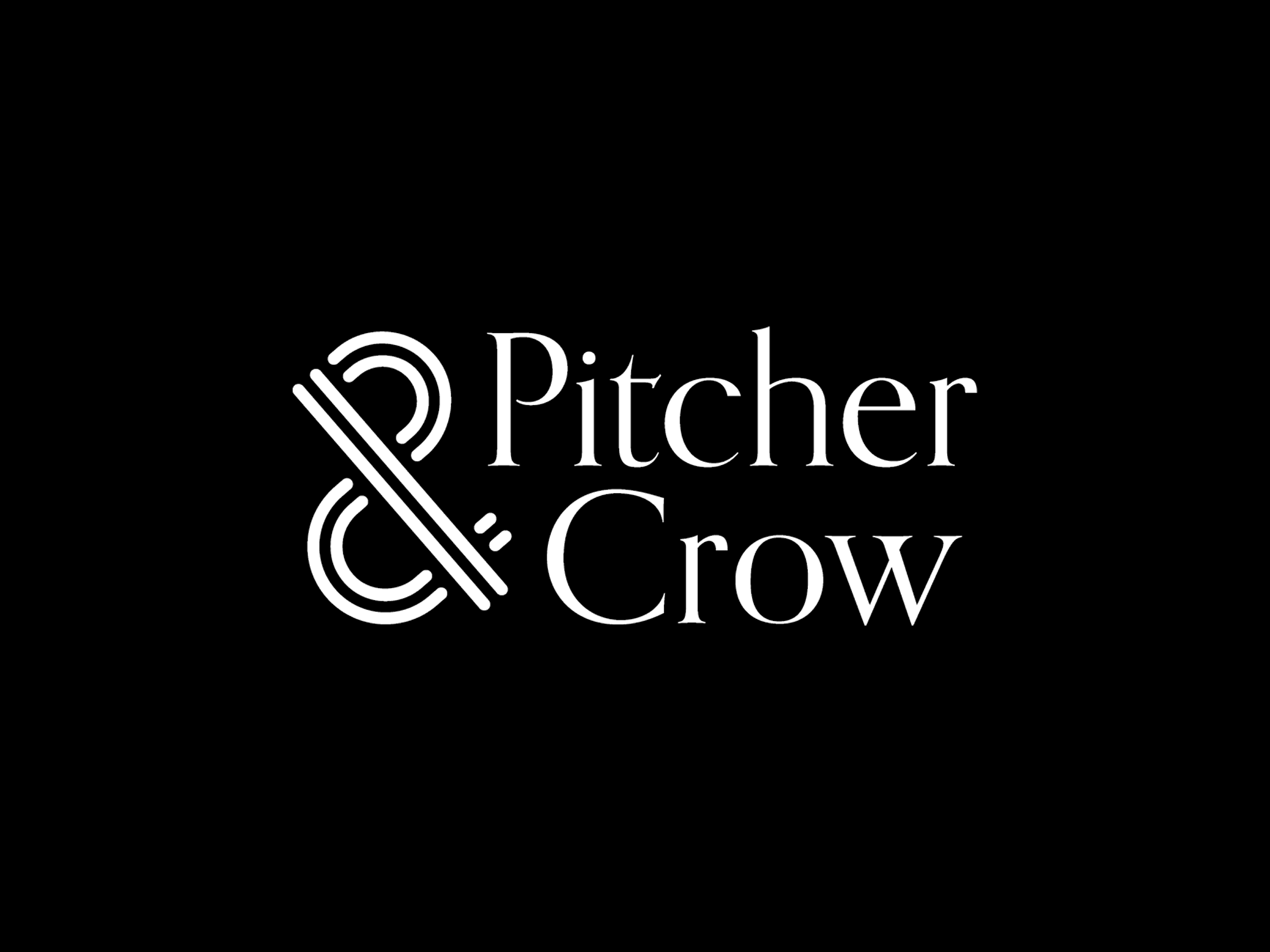 Pitcher & Crow Biotechnology Website Design Agency for Brand Identity Logo