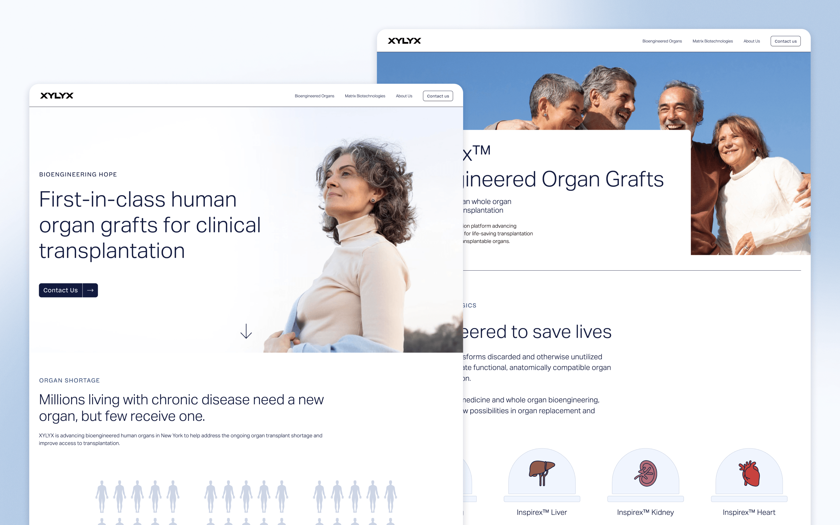 XYLYX Bio Biotechnology Website Design by Craft & Root
