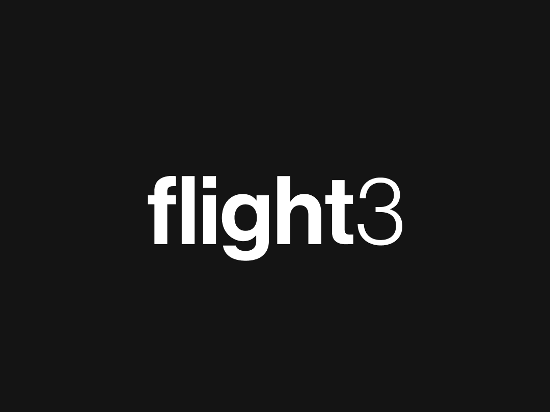 Flight3 Crypto Website Design Agency for Investment Firms Logo