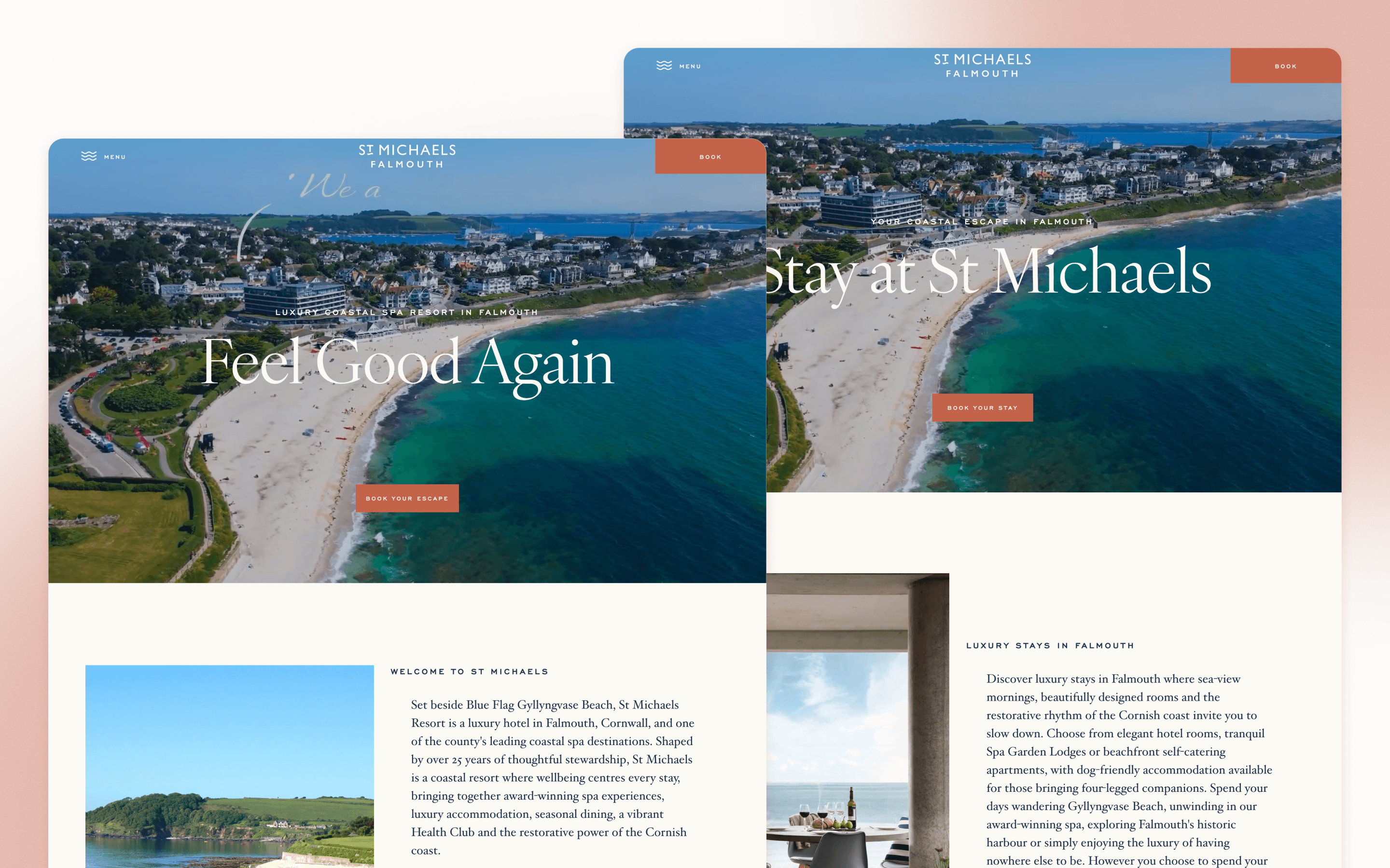 St Michaels Resort Hotel Website Design by Clockwork Marketing