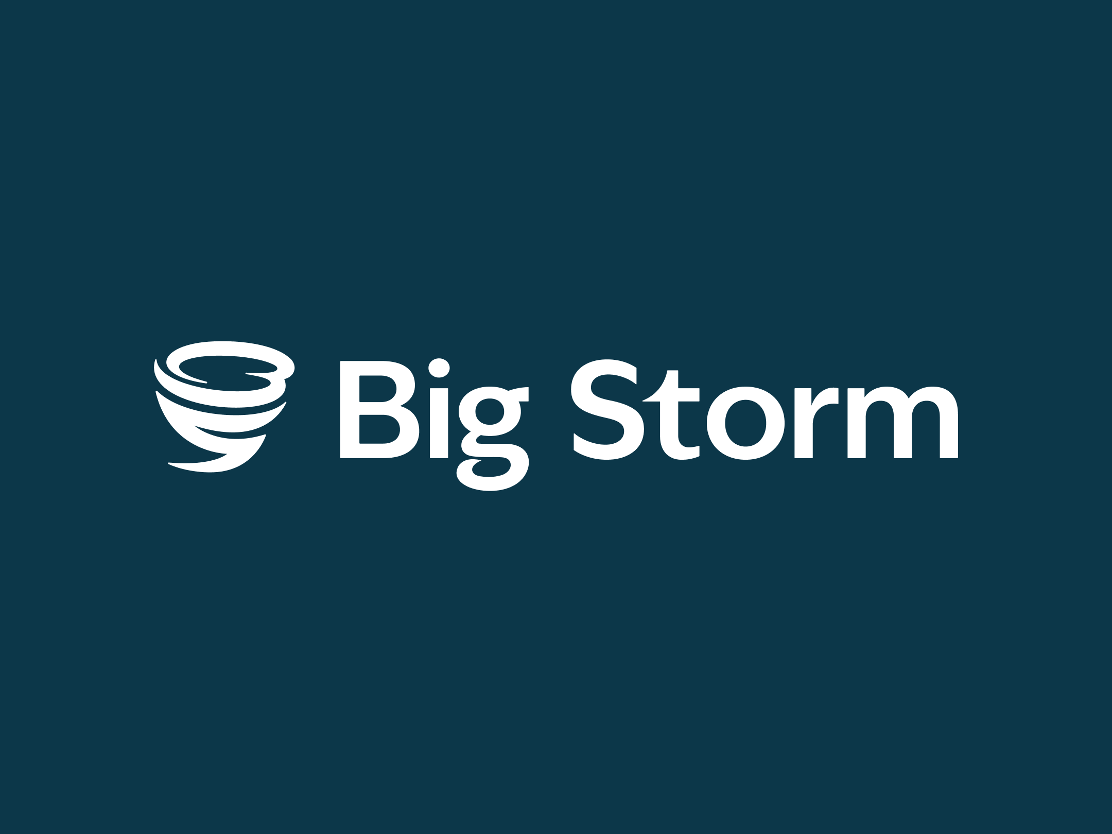 Big Storm HVAC Website Design Agency for Local Brand Identity Logo