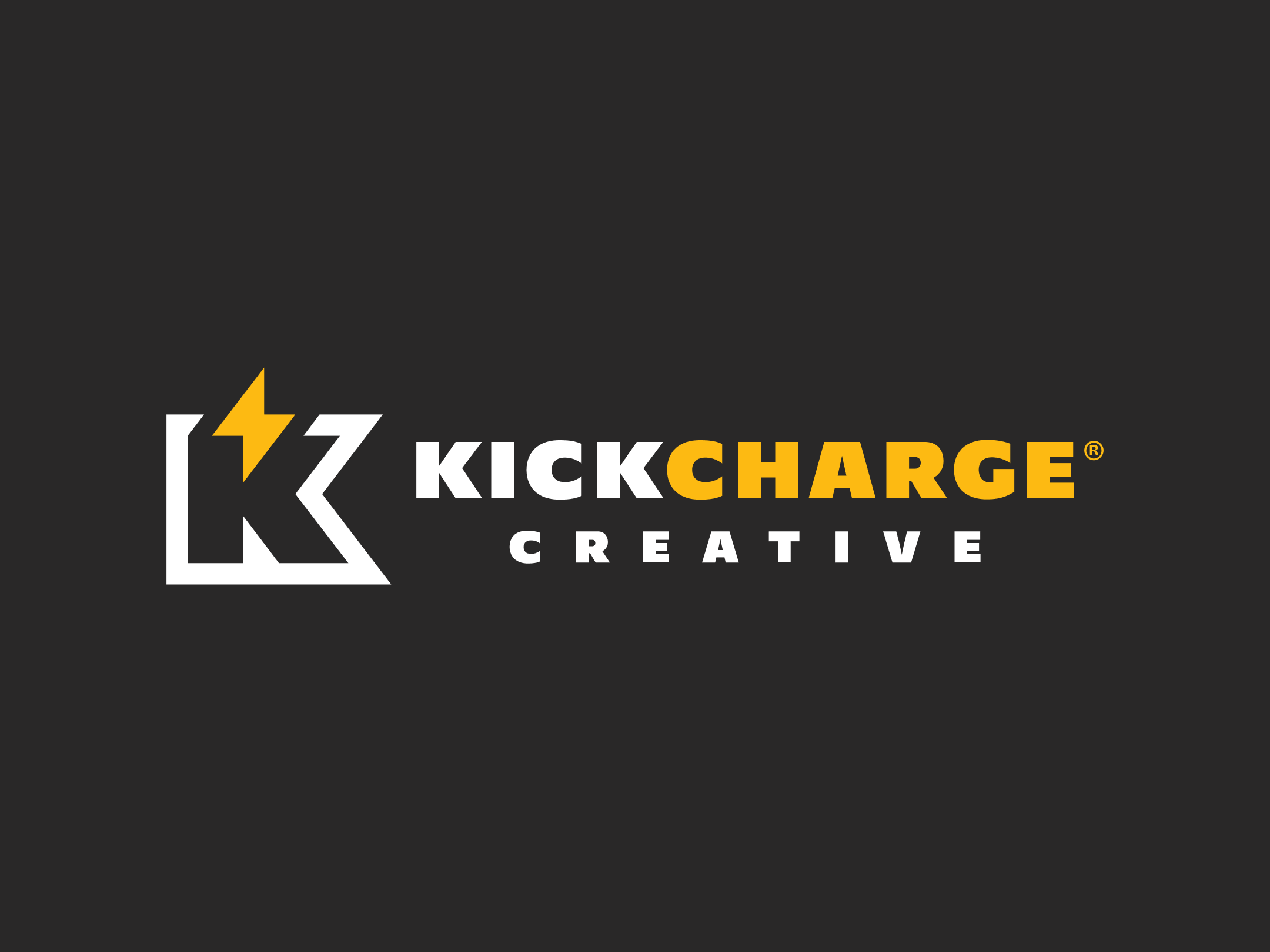 KickCharge Creative HVAC Website Design Agency for Distinctive Branding Logo