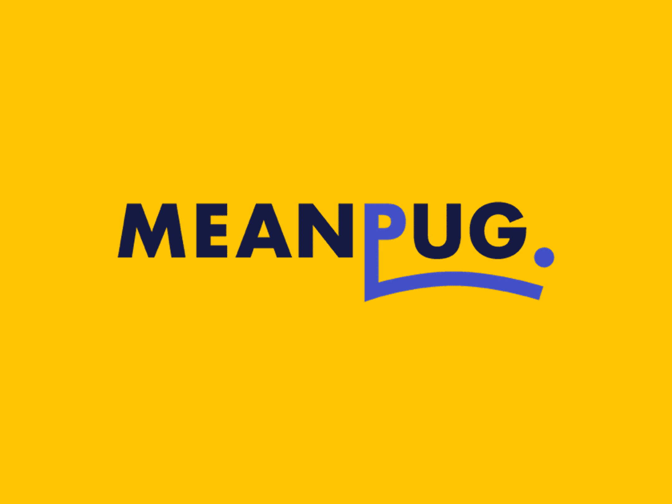 MeanPug Digital logo, law firm web design agency for branding