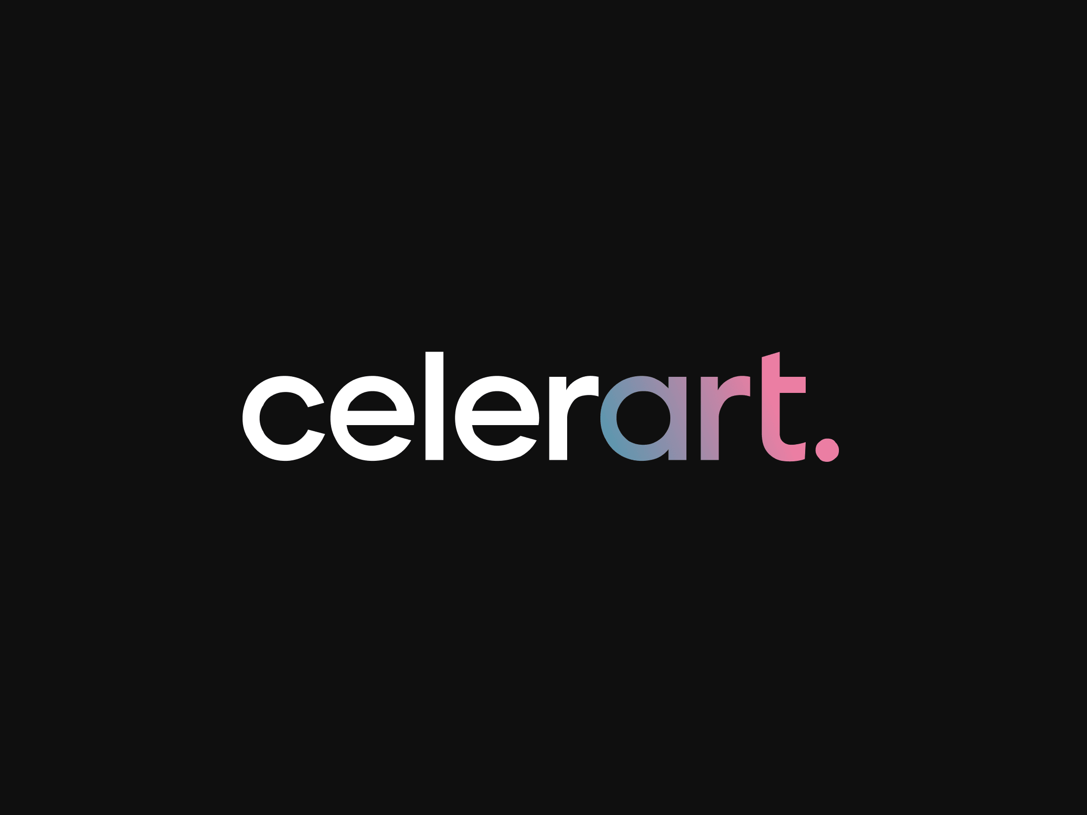 Celerart logo, manufacturing web design agency for webflow