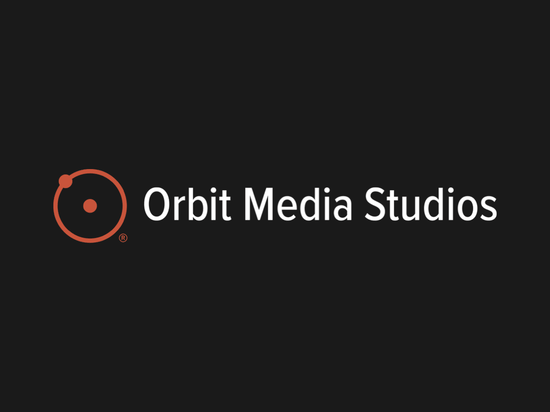 Orbit Media Studios logo, manufacturing web design agency for multi-brand websites