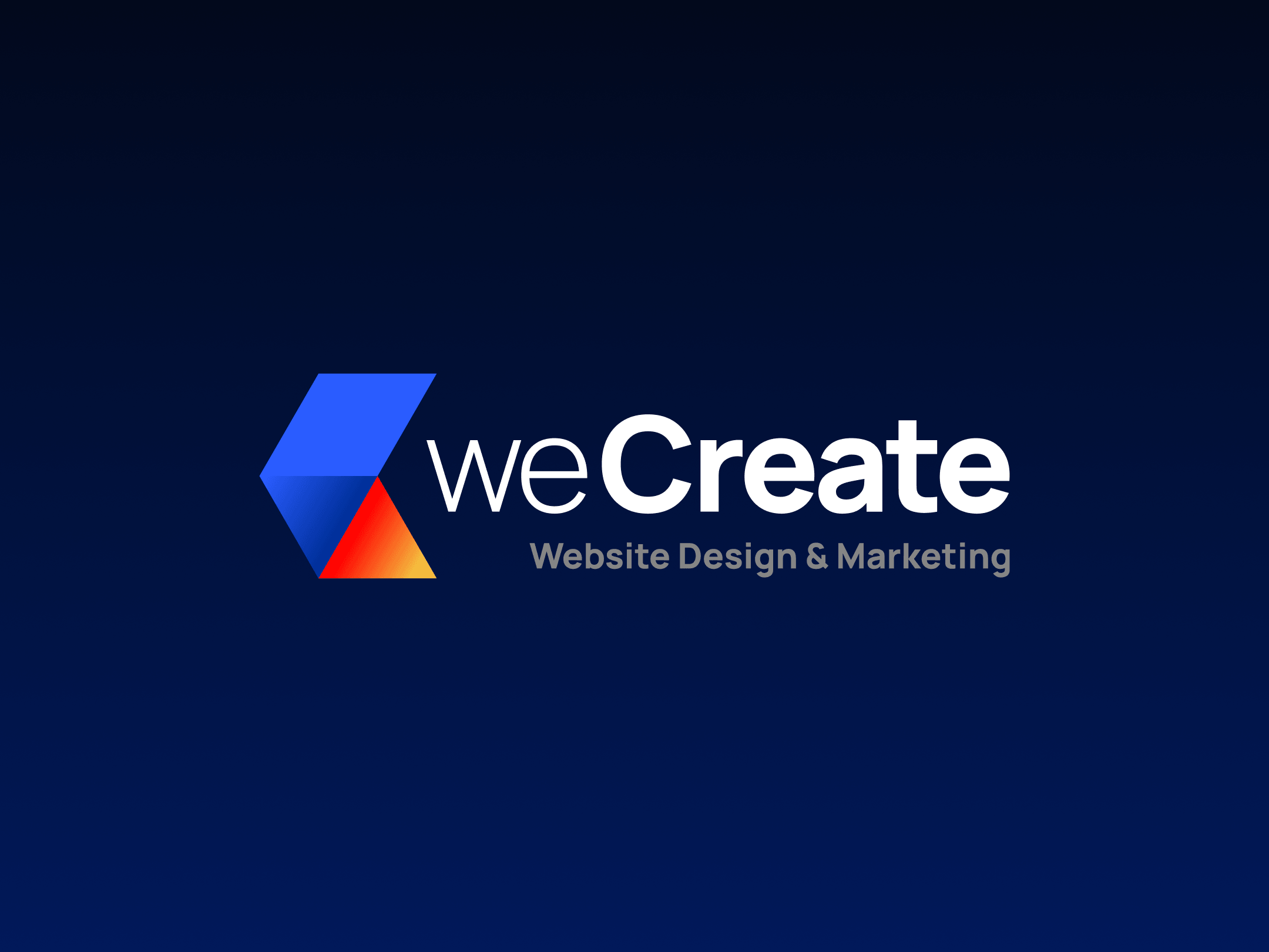 weCreate logo, manufacturing web design agency for technical products