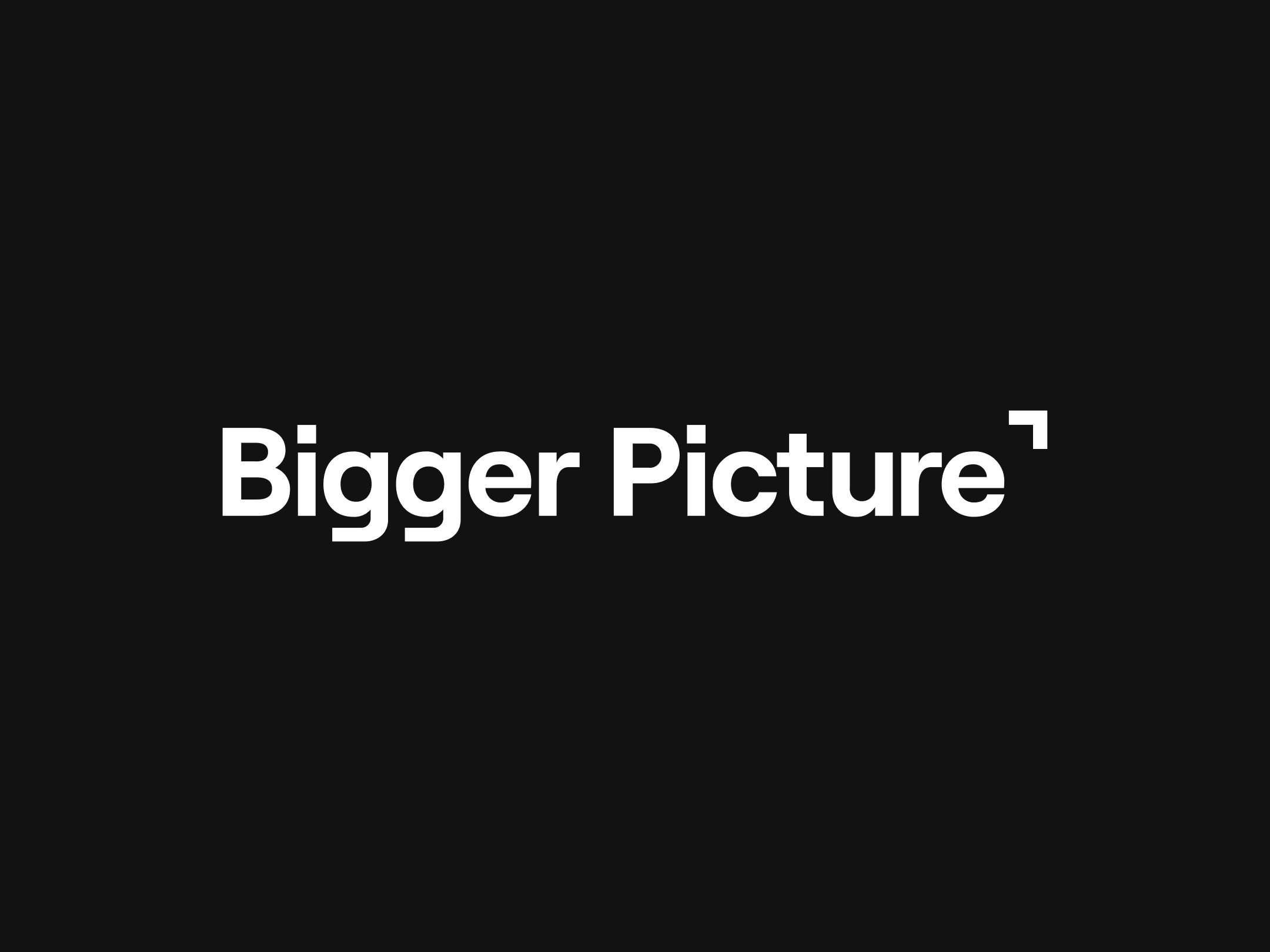 Bigger Picture Med Spa Website Design Agency for Custom Development Logo