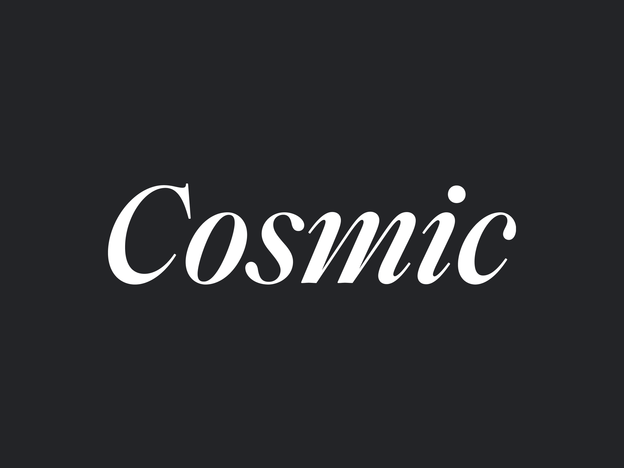 Cosmic Nonprofit Website Design Agency for Impact Storytelling Logo