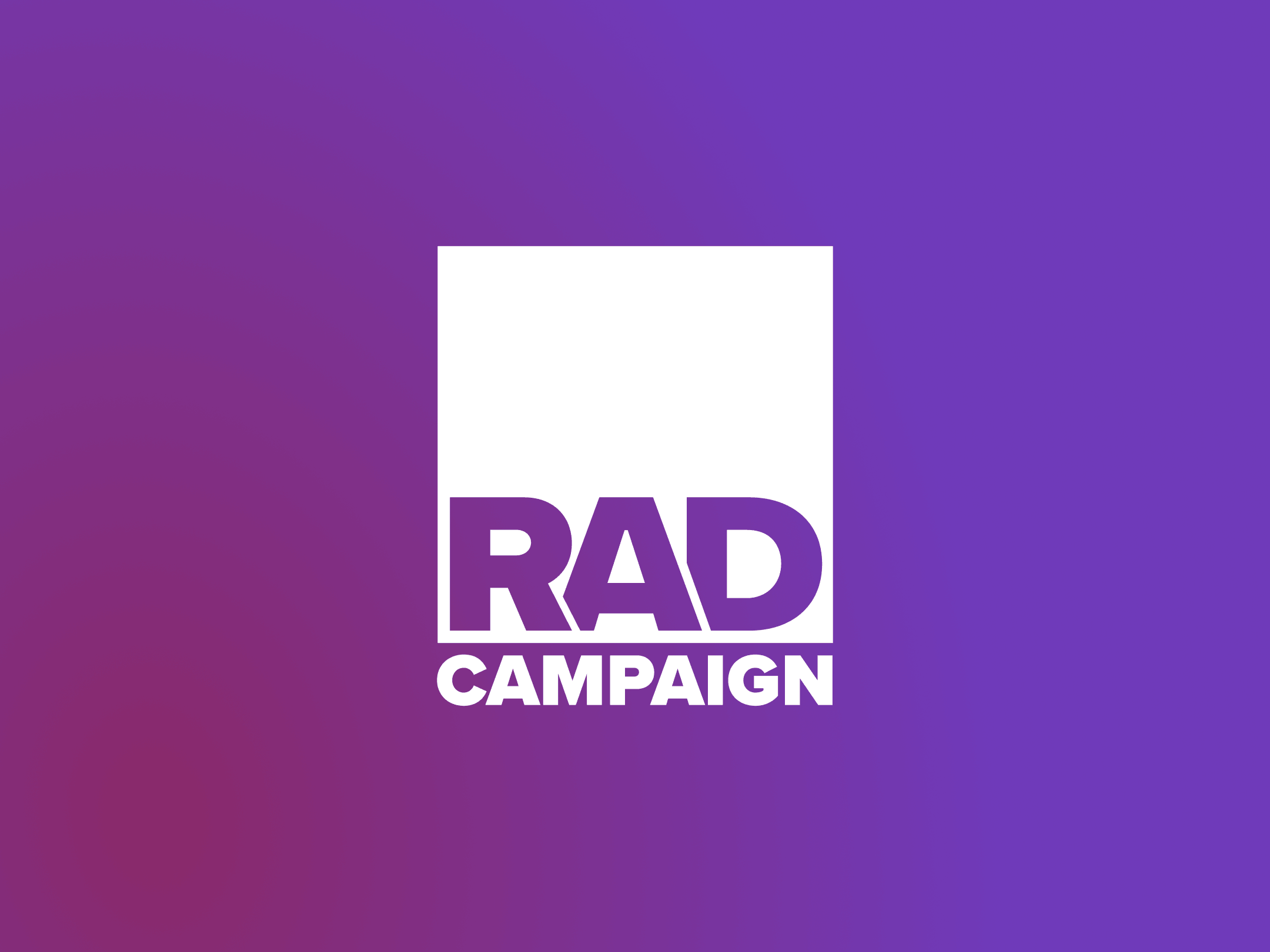 RAD Campaign Nonprofit Website Design Agency for Advocacy Websites Logo