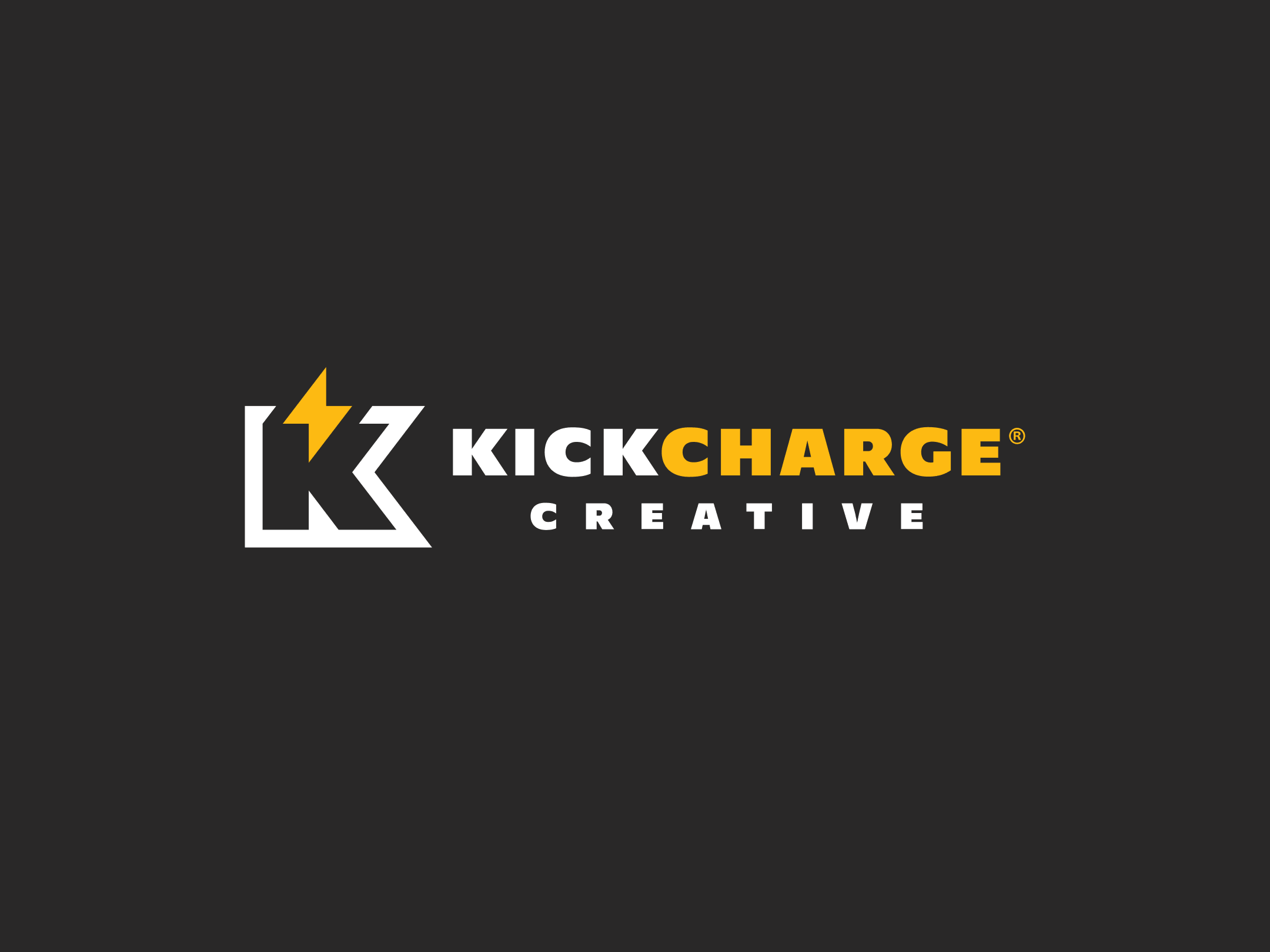 KickCharge Creative Plumbing Website Design Agency for Branding Logo