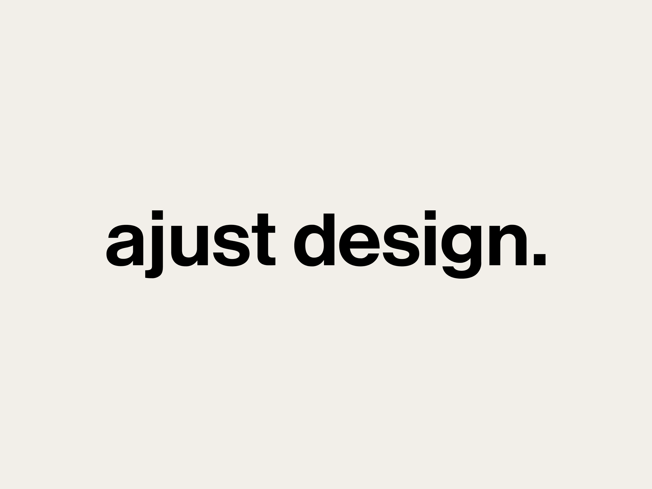 Ajust Design Private Equity Website Design Agency for Brand Identity Logo