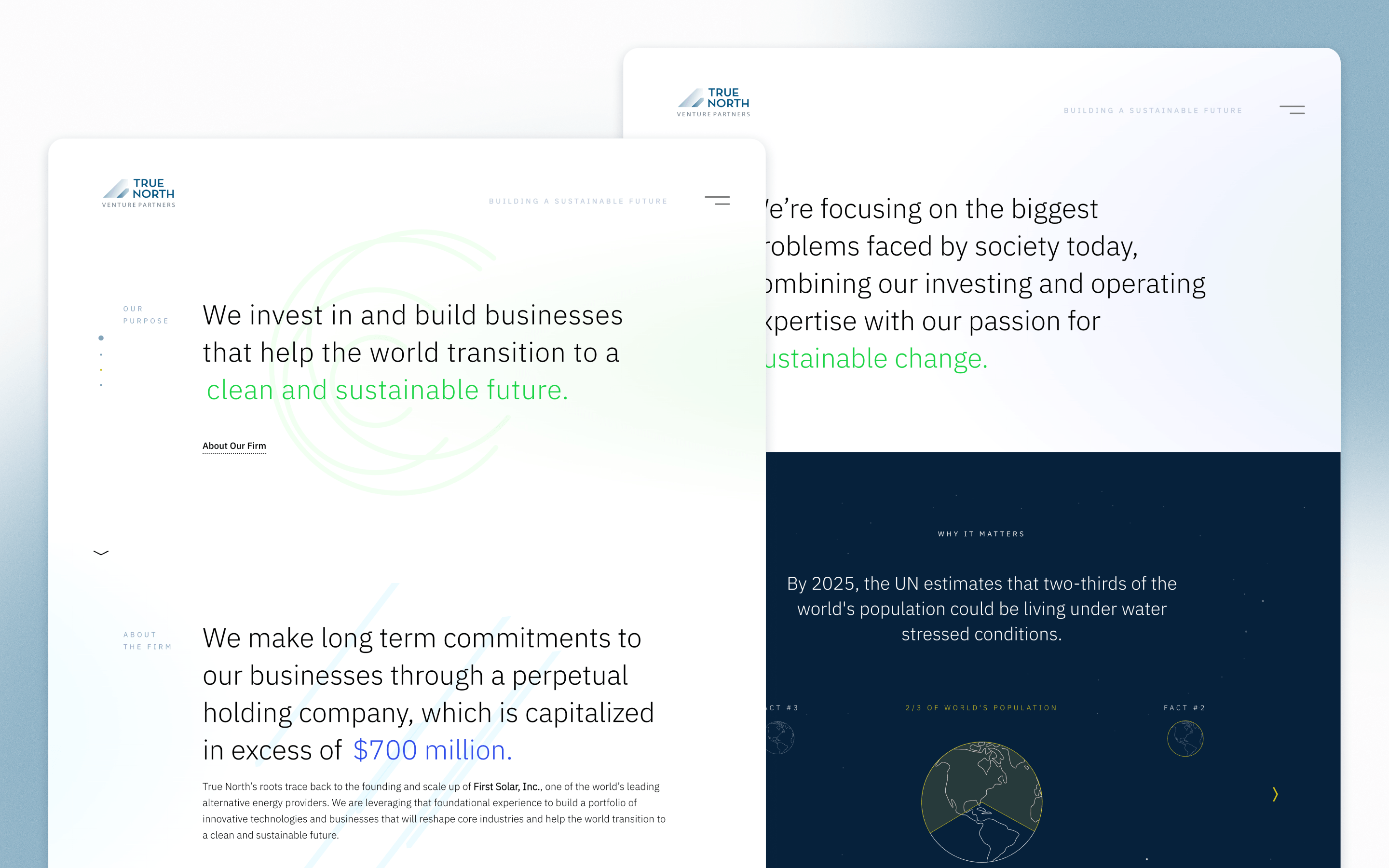 True North Venture Partners Investment Firm Website Design by Clique Studios