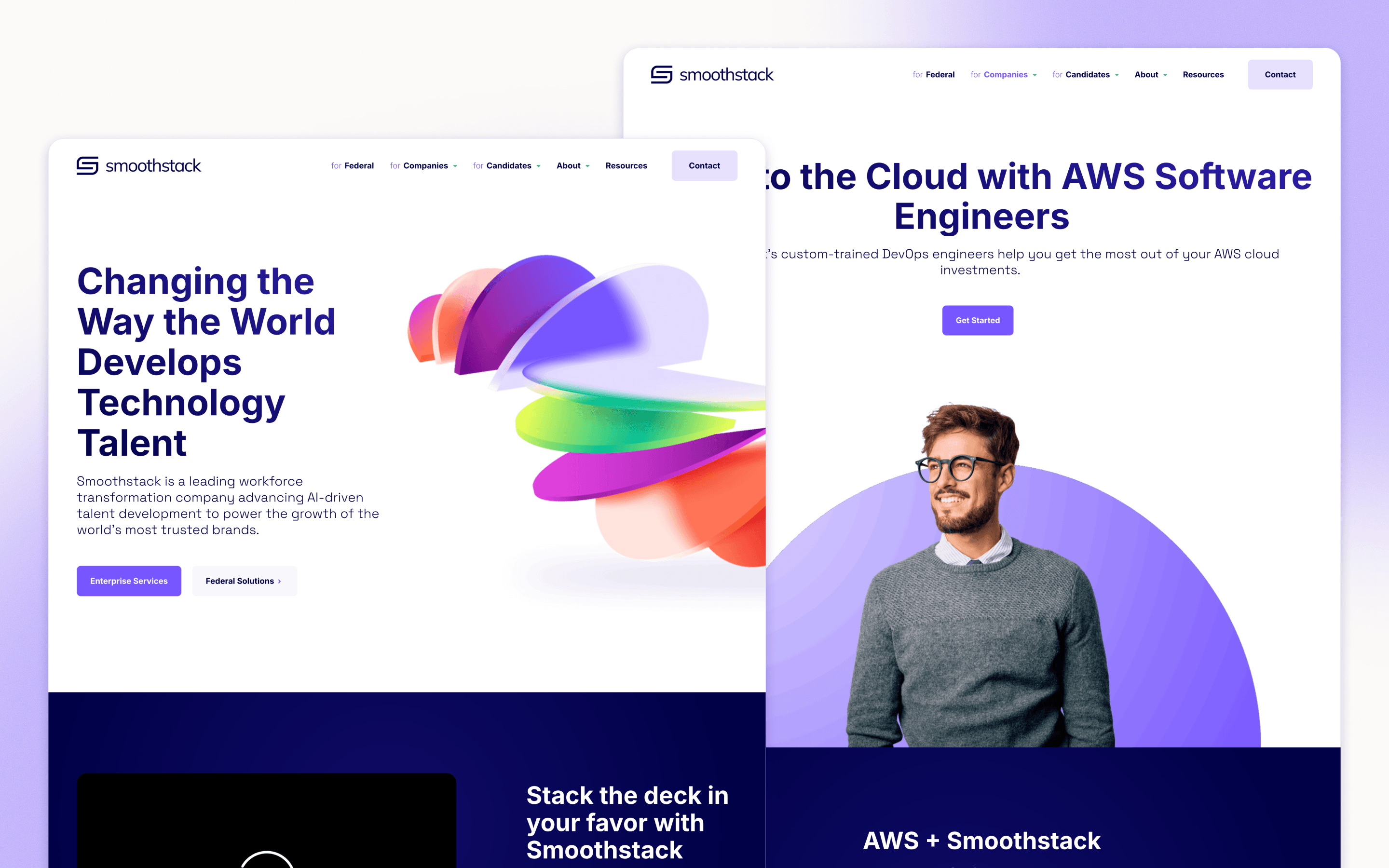 Smoothstack Recruitment Website Design by Orbit Media