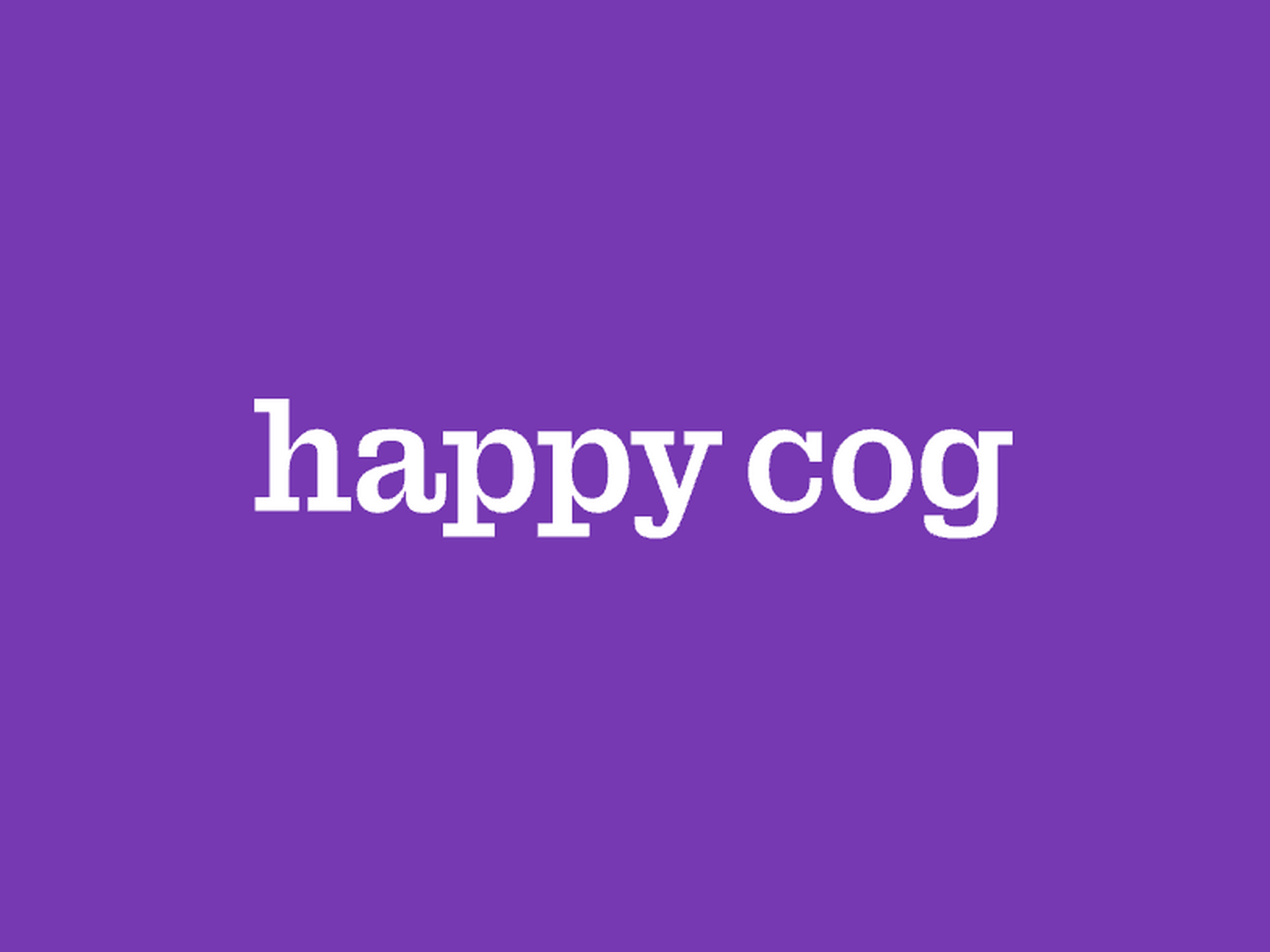 Happy Cog Restaurant Website Design Agency for Multiple Brands Logo