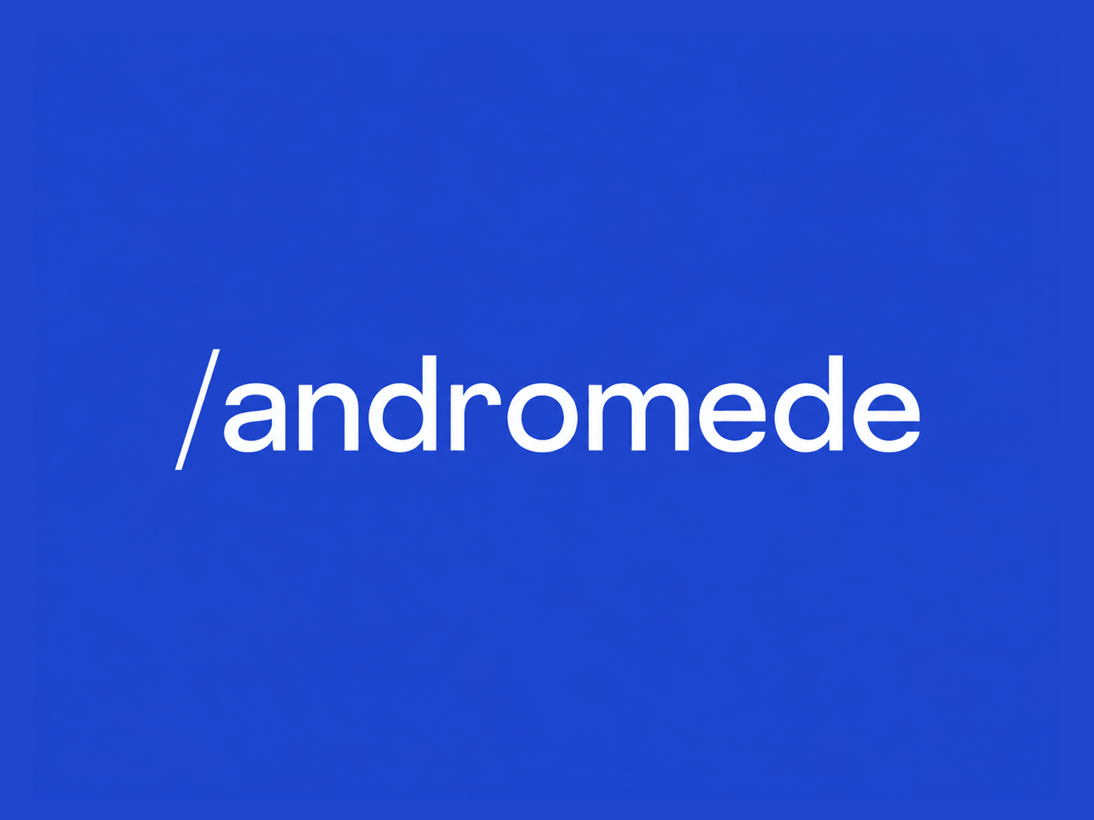 Andromede Robotics Website Design Agency for Multilingual Websites Logo