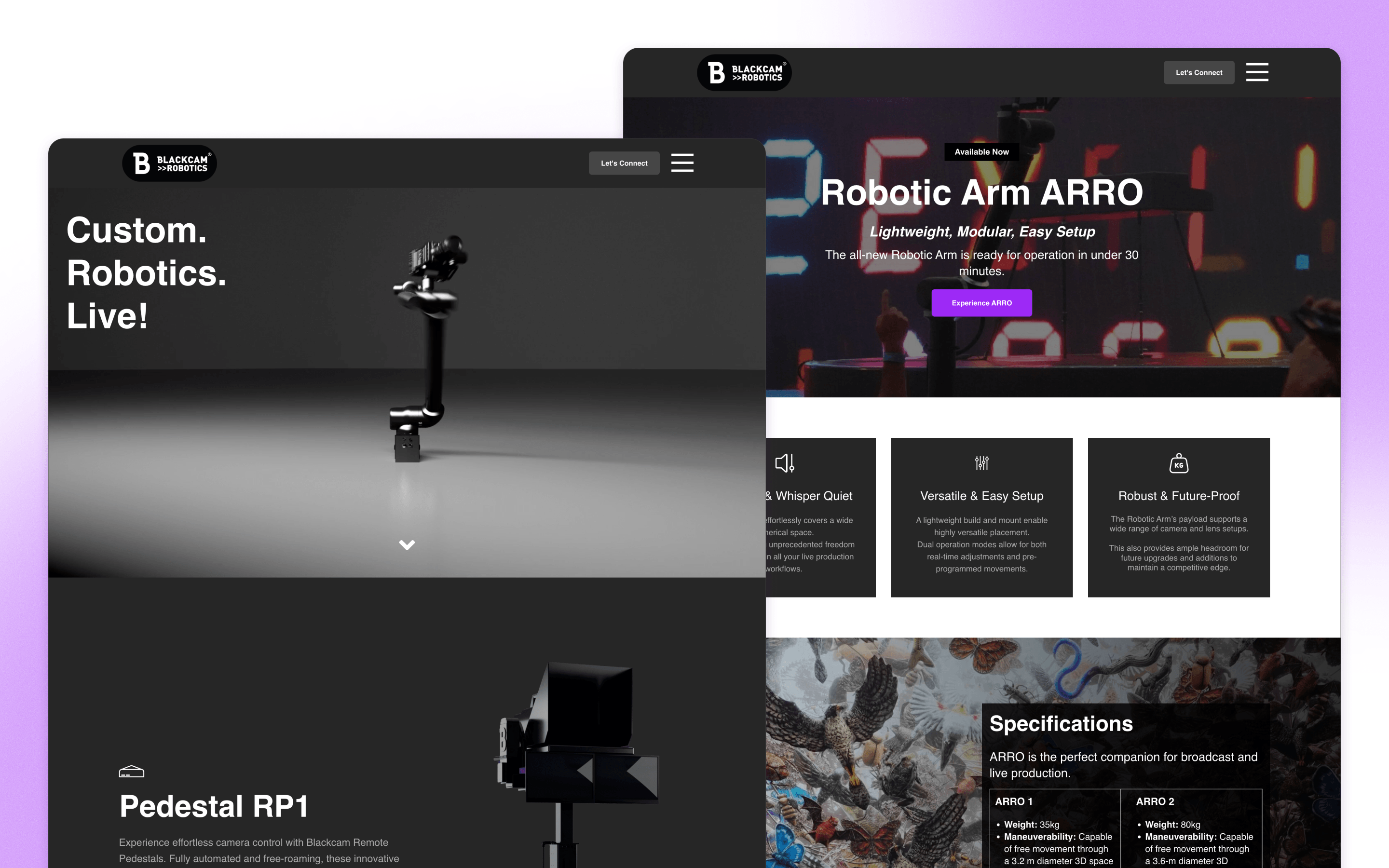 Blackcam Robotics Website Design by Marketing Bear