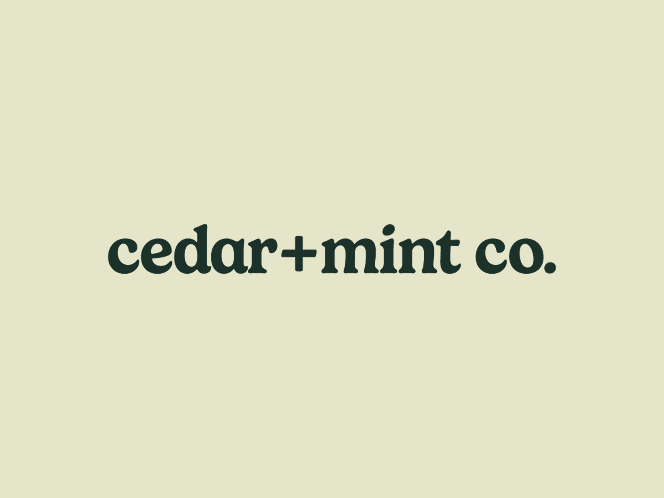 Cedar + Mint Collective Therapist Website Design Agency for Visual Refreshes Logo