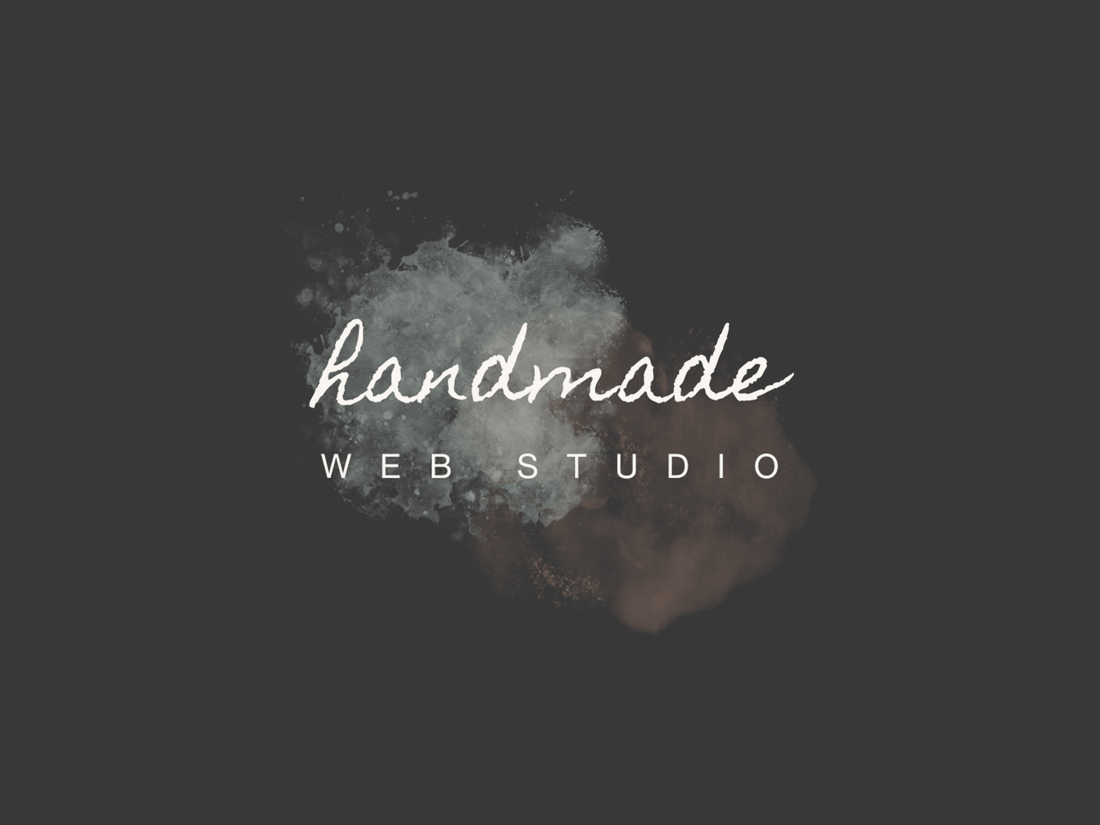 Handmade Web Studio Therapist Website Design Agency for Personal Visual Identity Logo