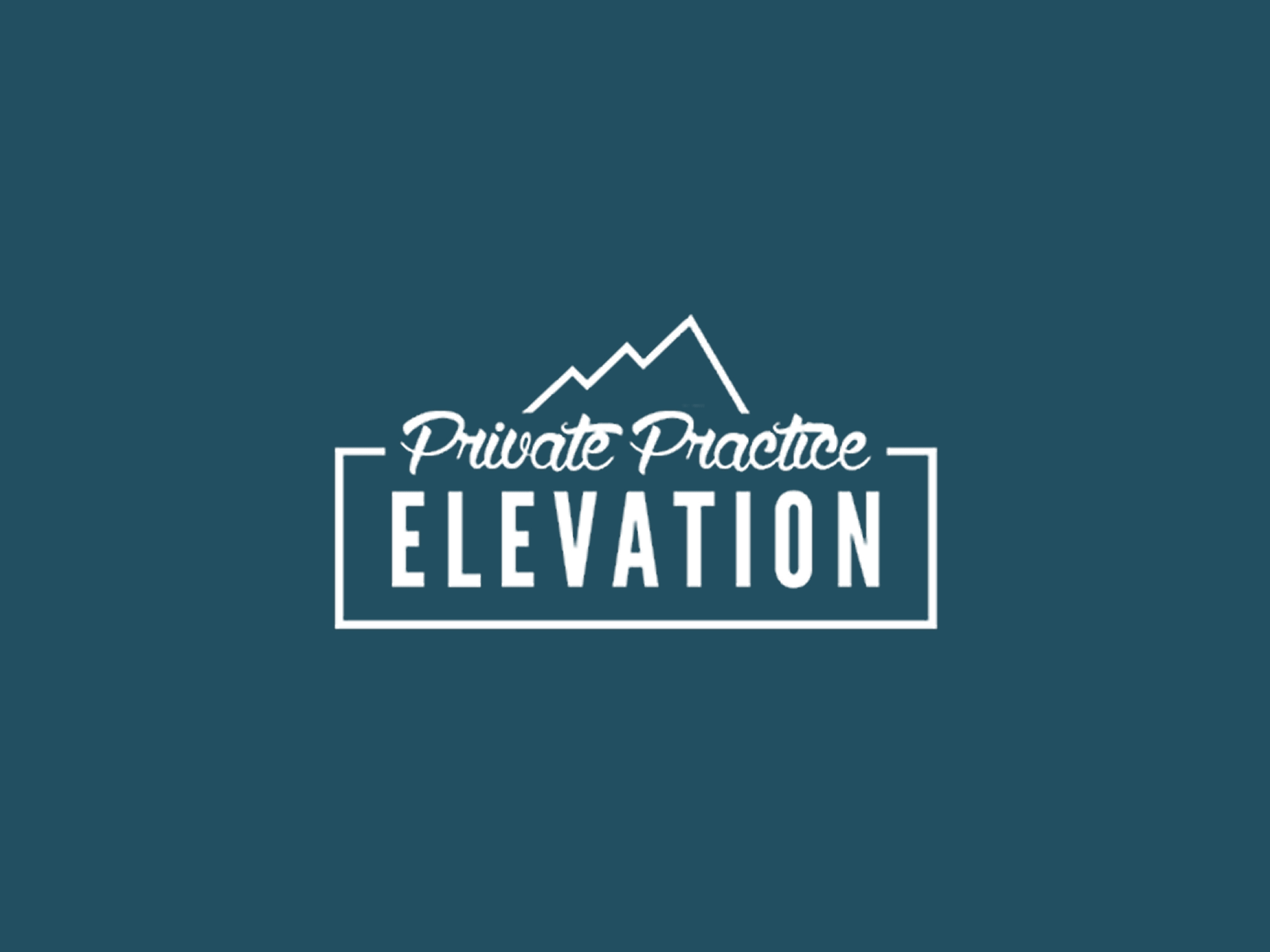 Private Practice Elevation Therapist Website Design Agency for Practice Redesigns Logo