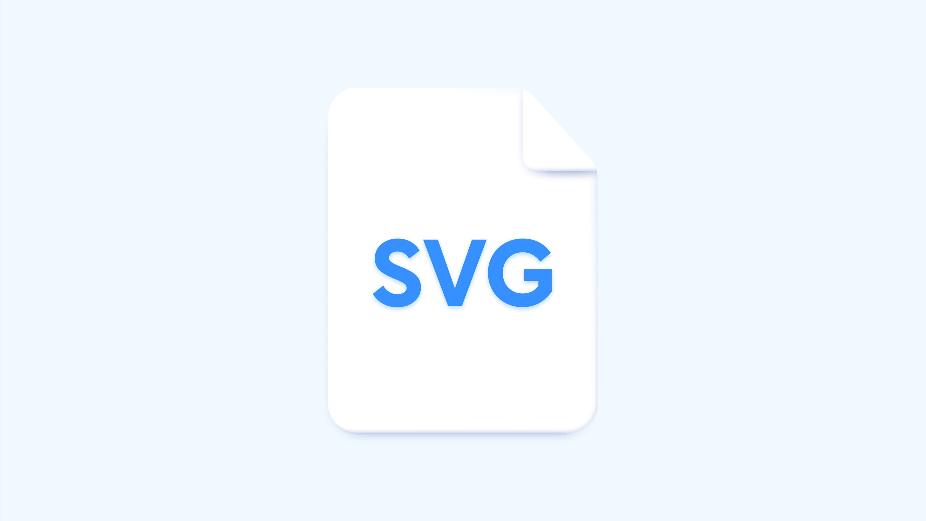 SVG file type for web design