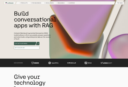 Cohere Top AI Web Design