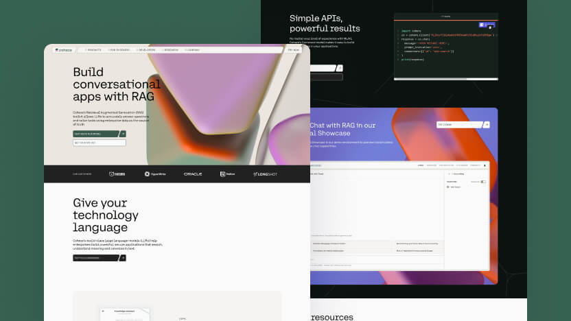 Cohere Top AI Web Design