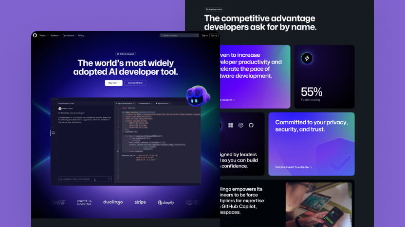 Copilot Top AI Web Design