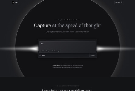 Lazy One Top AI Web Design