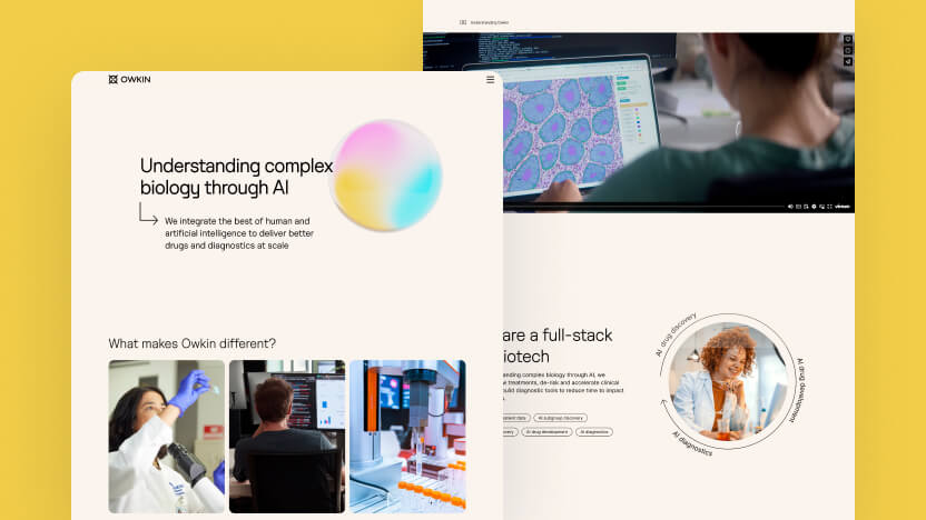Owkin Top AI Web Design