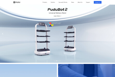 PUDU Top AI Web Design