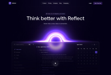 Reflect Top AI Web Design