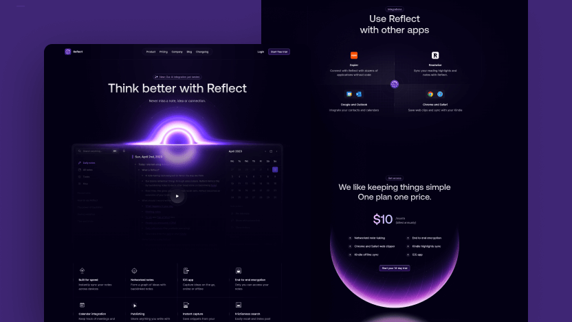 Reflect Top AI Web Design