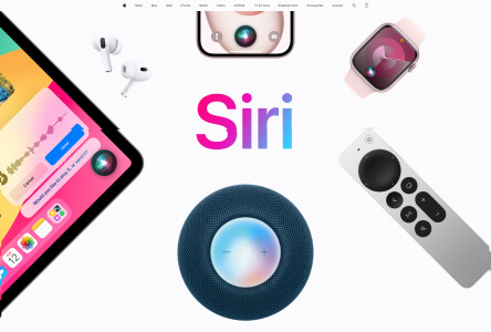 Siri Top AI Web Design