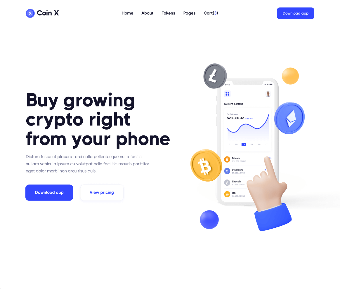 Coin Project Crypto Design Agency