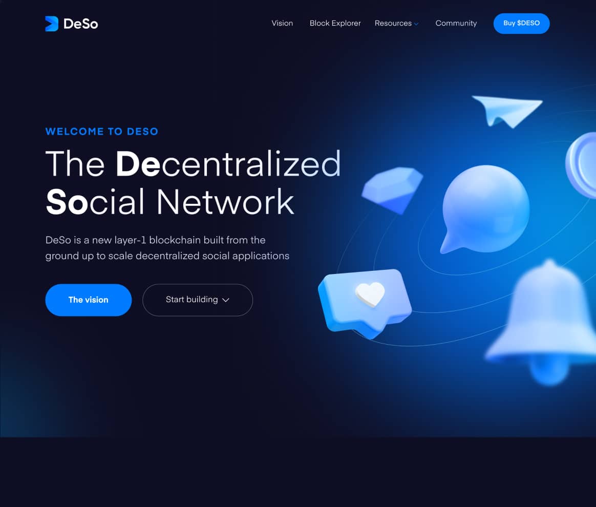 Deso Project Crypto Design Agency