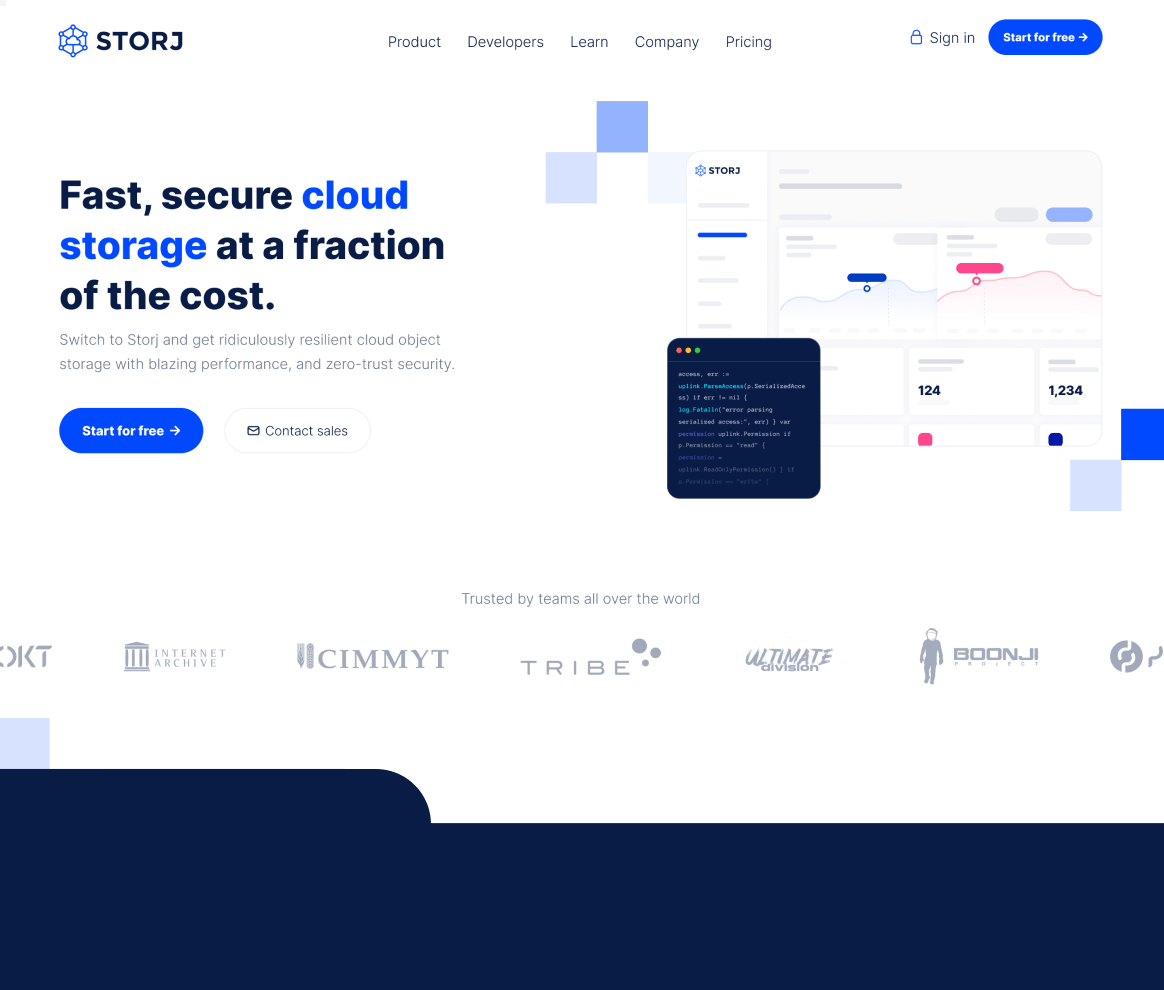Storj Project Crypto Design Agency
