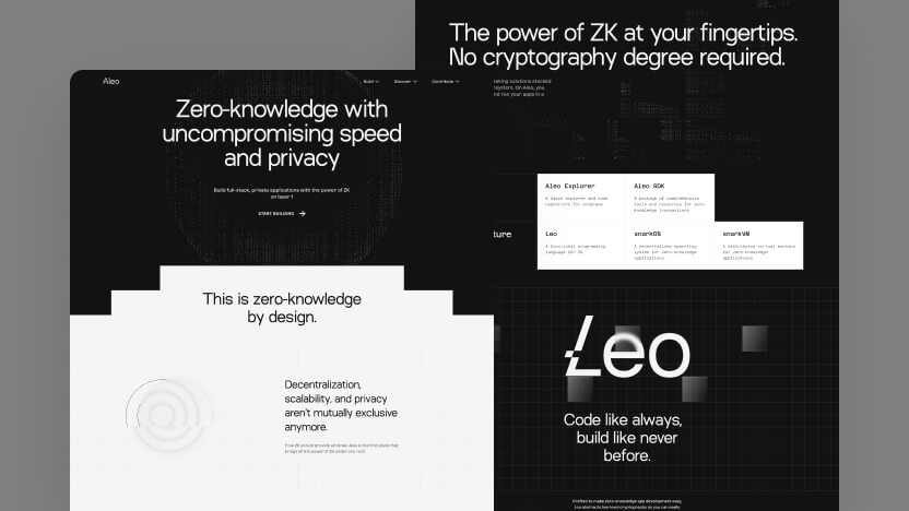 Aleo Top SaaS Compliance Sofware Web Design