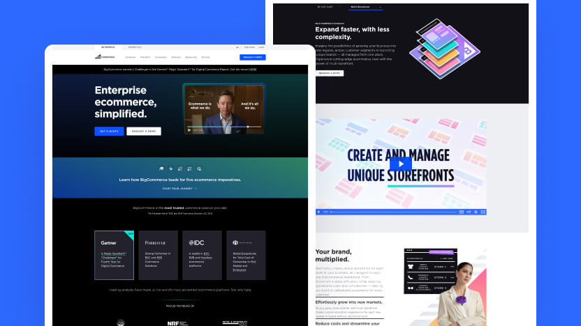 BigCommerce Top SaaS Ecommerce Web Design