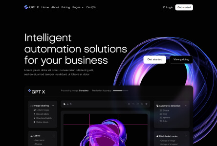 GPT X Top SaaS Artificial Intelligence Web Design