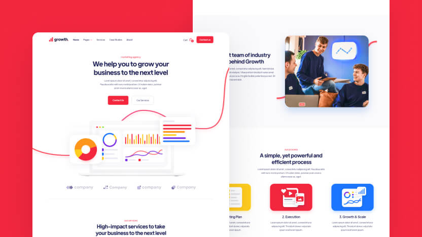 Growth X Top SaaS Marketing Web Design