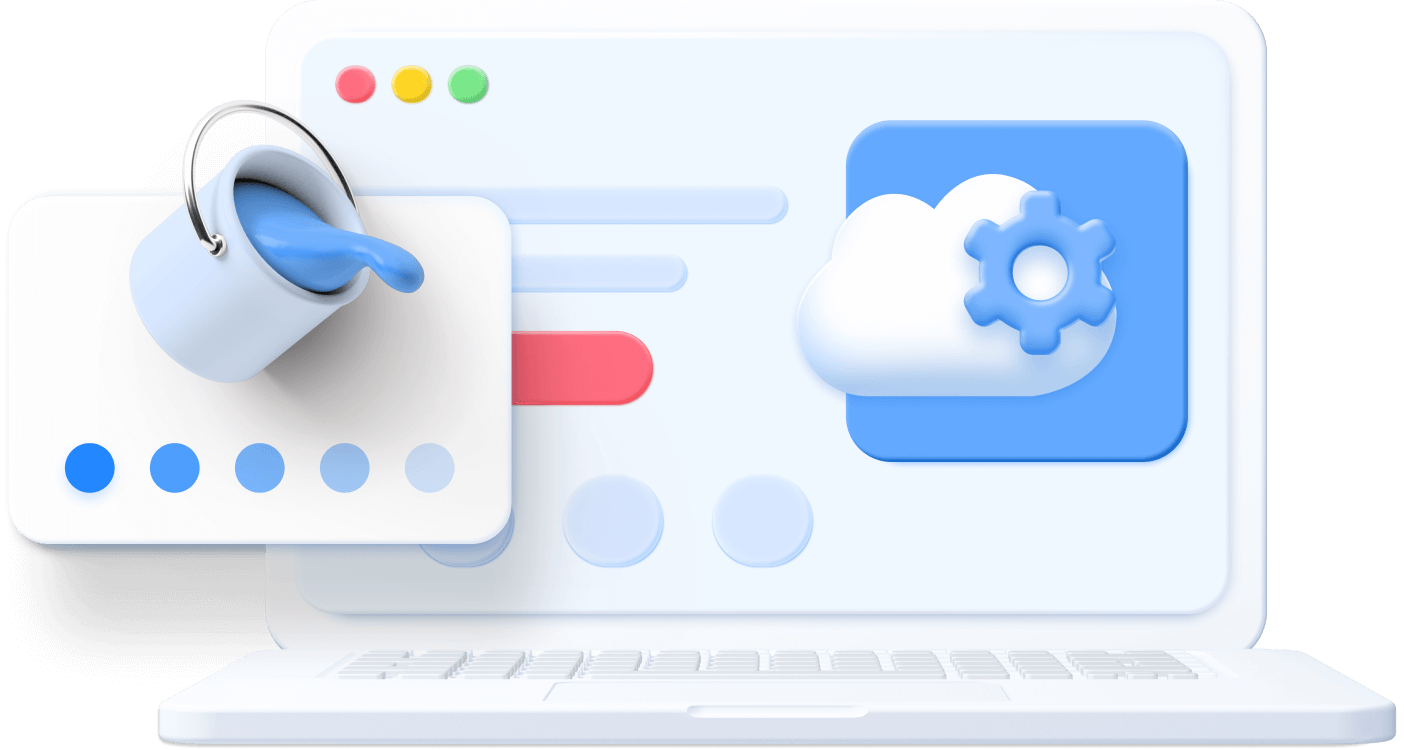 SaaS Web Design Background 4