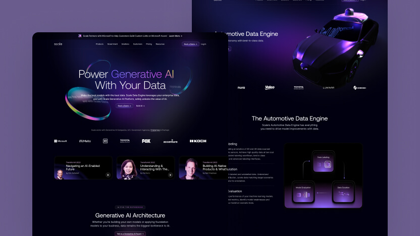Scale Top SaaS Artificial Intelligence Web Design