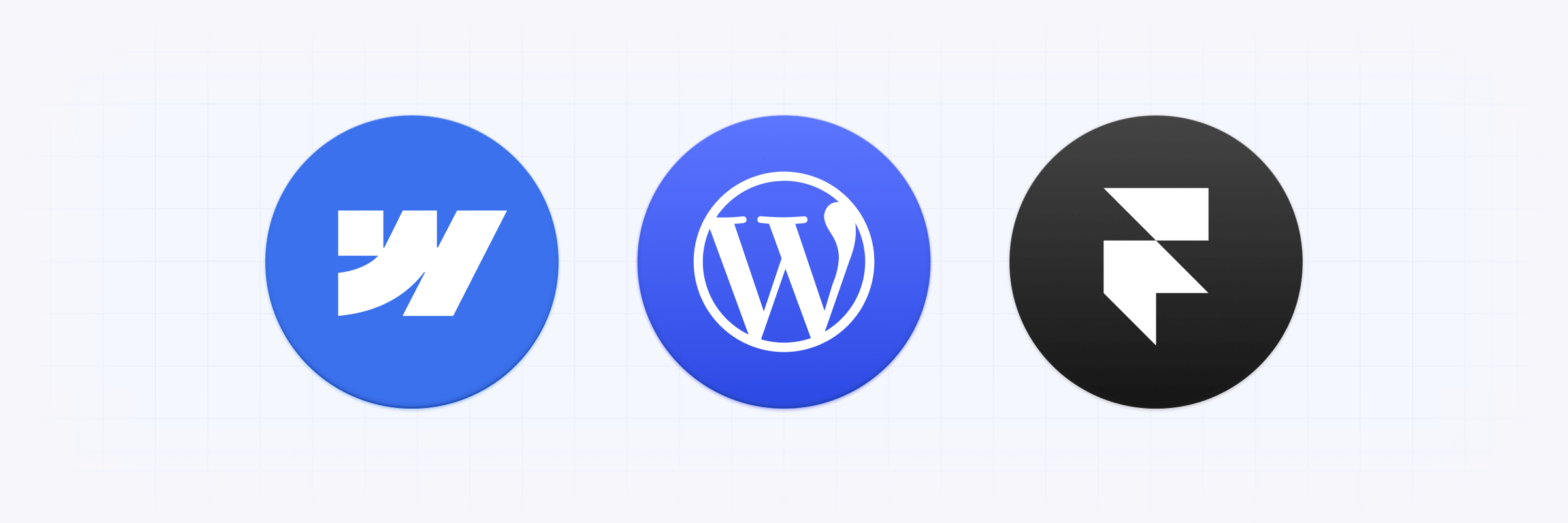 Comparison between Webflow vs WordPress vs Framer