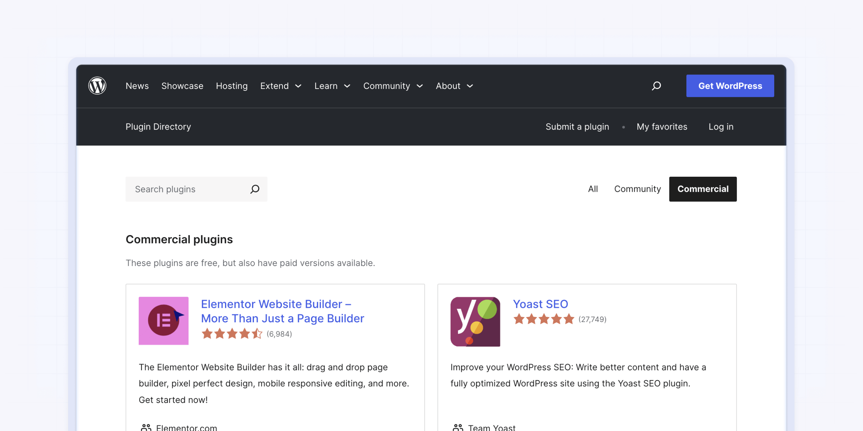 WordPress plugins and integrations