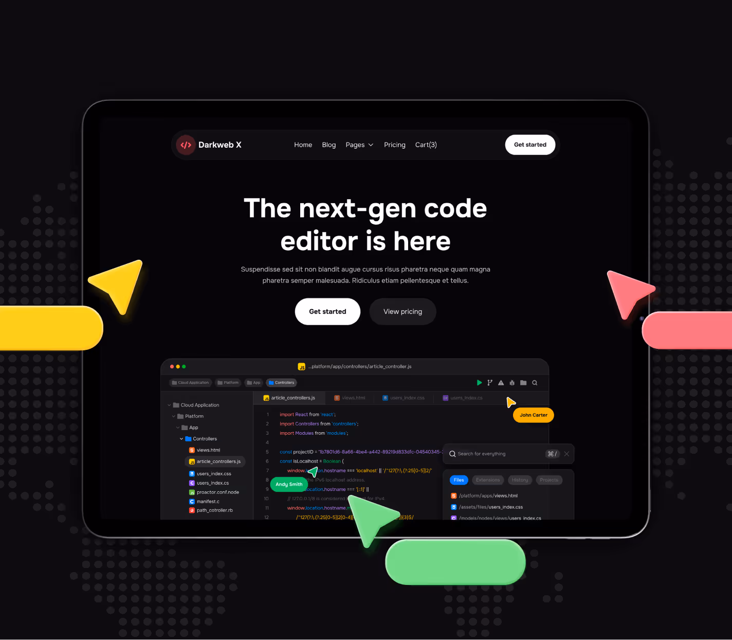 Darkweb X Portfolio Featured Image