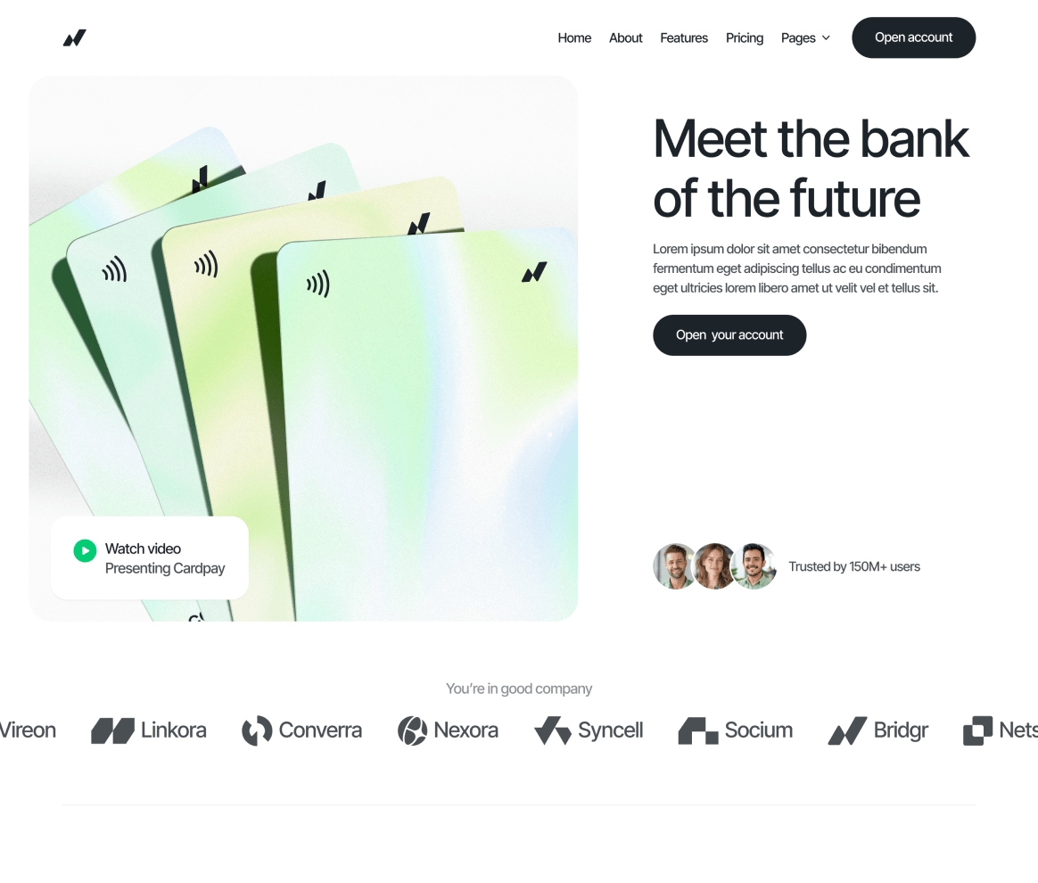 Cardpay Project - Webflow Agency