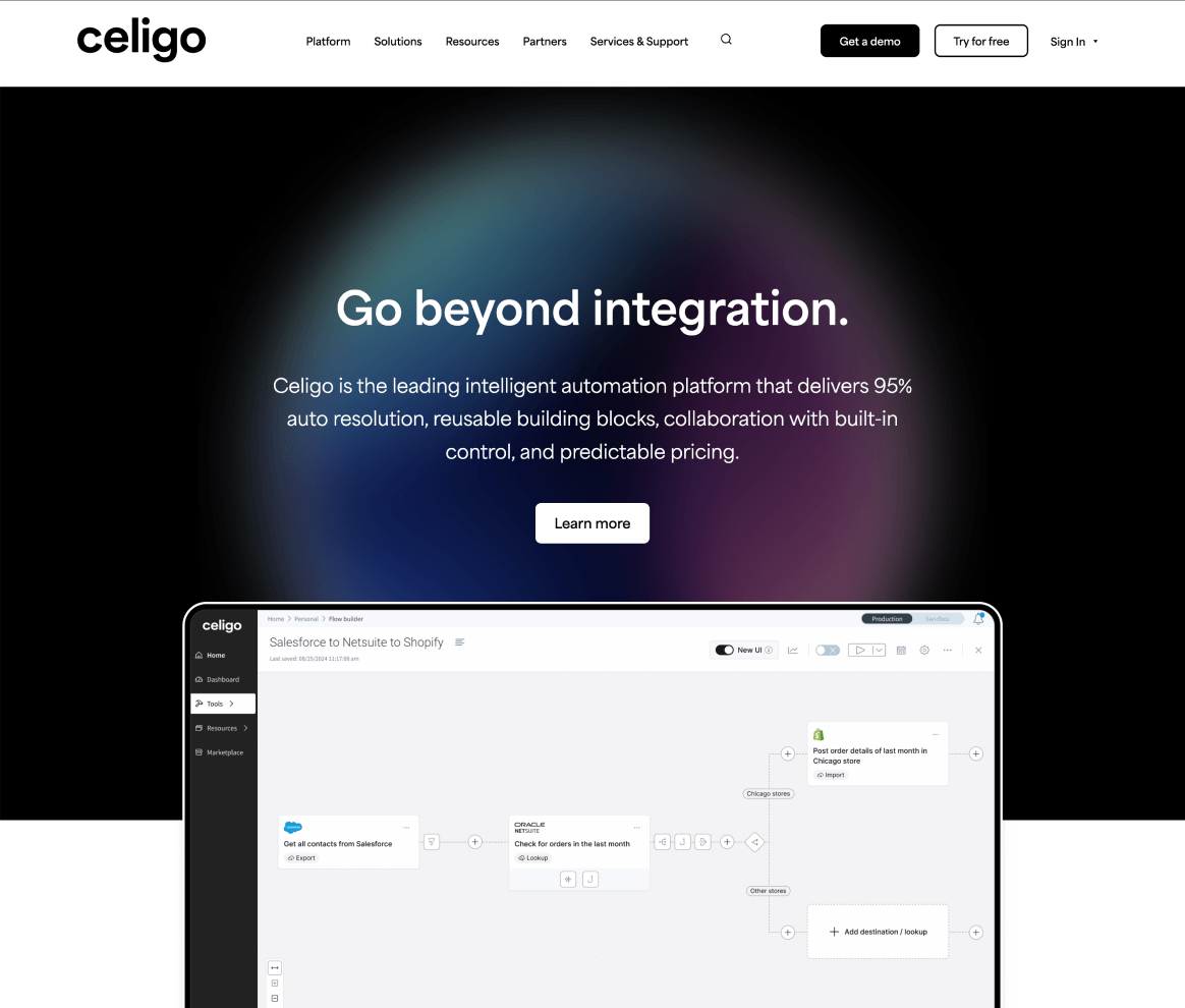 Celigo Project - Webflow Agency