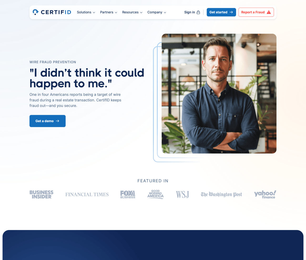 Certifid Project - Webflow Agency