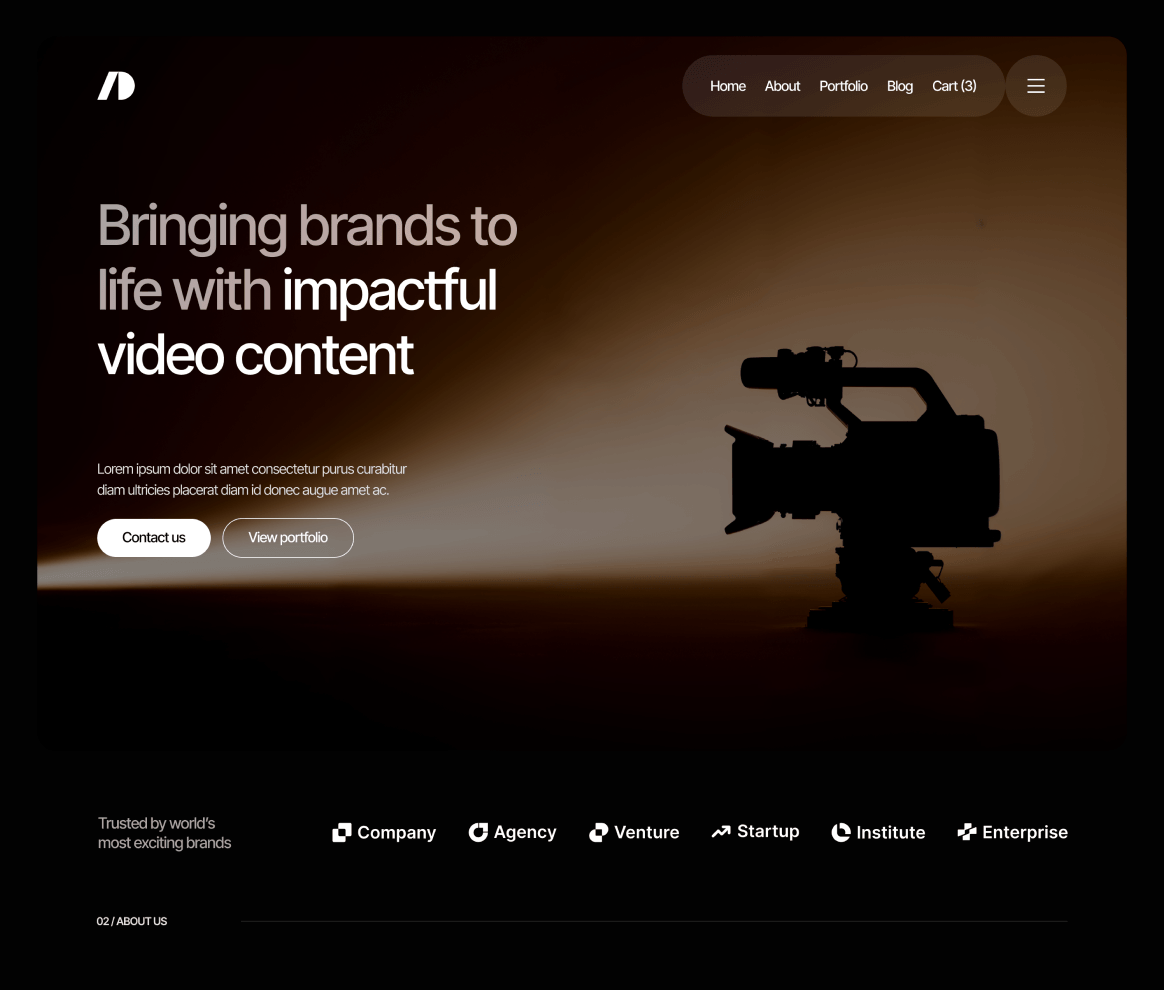 Cinemaflow Project - Webflow Agency